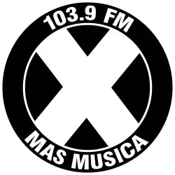 La X Más Música 103.9 FM logo