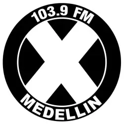 La X Medellín 103.9 FM logo